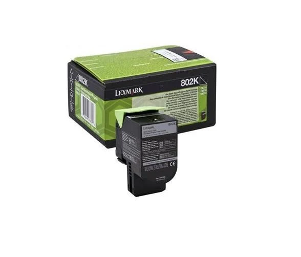 Toner Lexmark 802ke, Black
