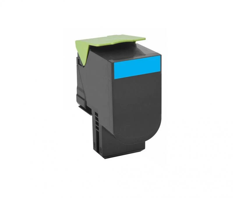 nod-80C2XC0-8cd5d35fc9e46ee6 Toner Lexmark 80C2XC0 Toner Lexmark 802xc, Cyan