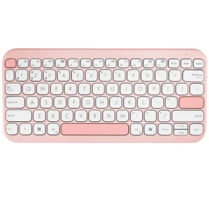 Tastatură wireless ASUS Marshmallow Tastatura ASUS Marshmallow Kw100, Wireless, Roz
