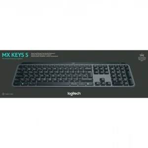 Tastatura Logitech MX Keys S, Wireless, Gri