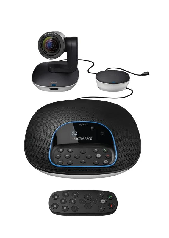 Camera Web Logitech Group, rezolutie video Full HD, USB 2.0, Negru