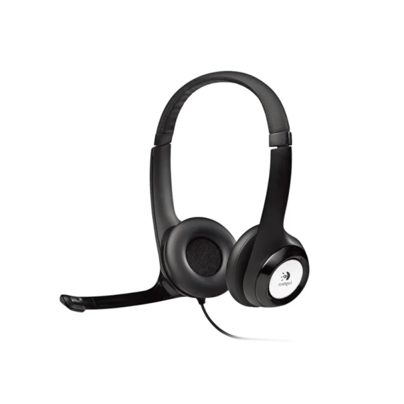 Casti Head-band Logitech H390, Wired, Negru