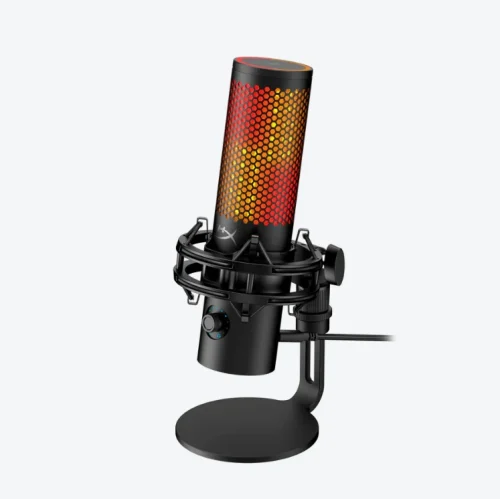 Microfon HyperX QuadCast 2 S, tip Cardioid, USB, LED backlight