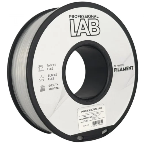 PROFESSIONAL LAB 3D FILAMENT 1KG ABS+ TRANSPARENT