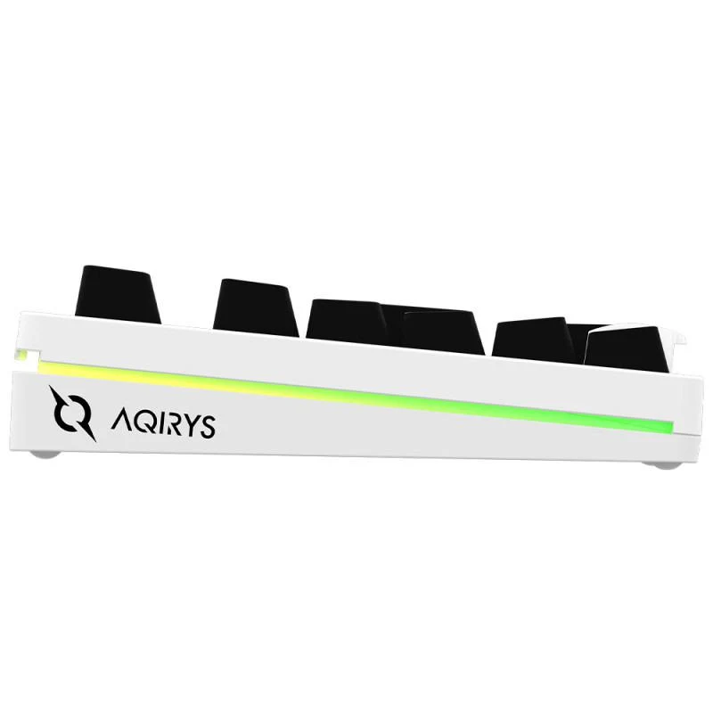 Tastatura Mecanica Gaming AQIRYS Aludra, RGB, USB, Alb