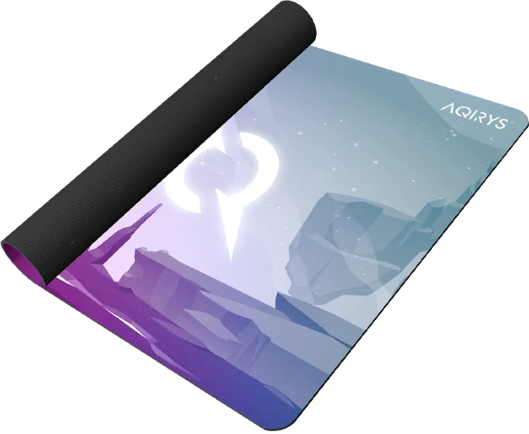 Mousepad Gaming AQIRYS Gravity Medium, 450 x 400 mm, Multicolour