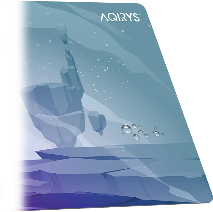 Mousepad Gaming AQIRYS Gravity Medium, 450 x 400 mm, Multicolour