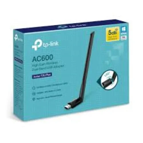 Adaptor wireless TP-LINK Archer T2U Plus, WIFI 5, Dual Band Adaptor wireless TP-LINK Archer T2U Plus, WIFI 5, Dual Band