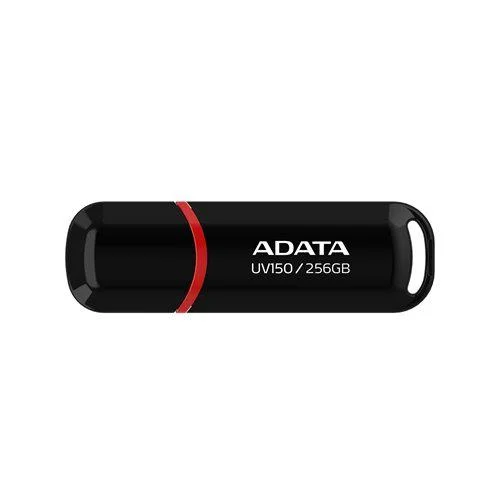 Memorie USB ADATA UV150 256 GB, USB 3.0, Negru Memorie USB Flash Drive Adata 256 GB Memorie USB Adata Uv150 256 Gb, USB 3.0, Negru