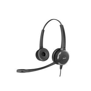 Casti Head-band Axtel PRIME HD duo NC, Wired, noise-canceling, Negru