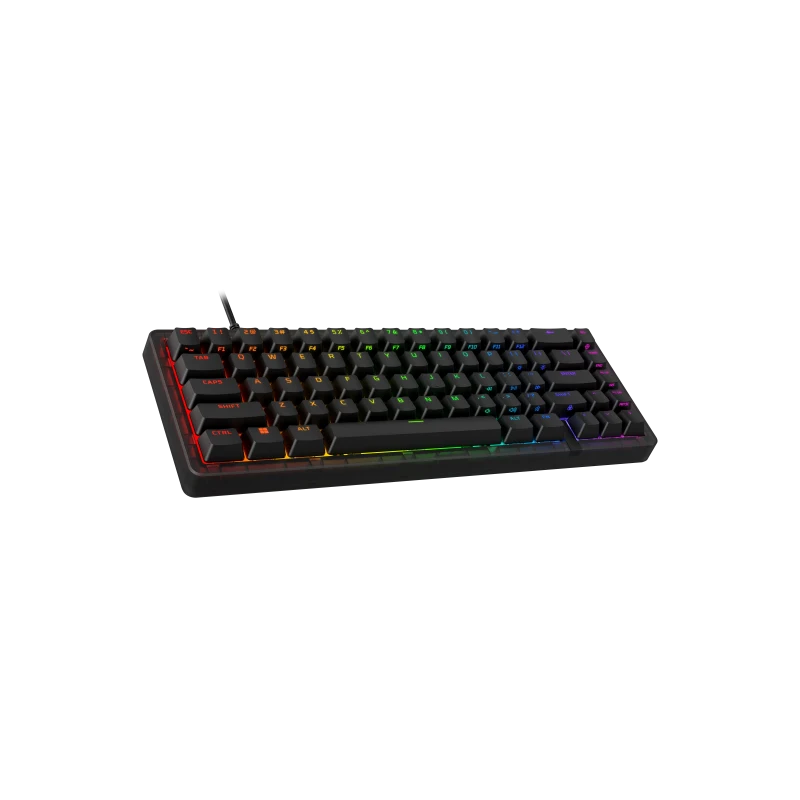 Tastatura Mecanica Gaming HyperX Origins 2 65, RGB, USB, Negru