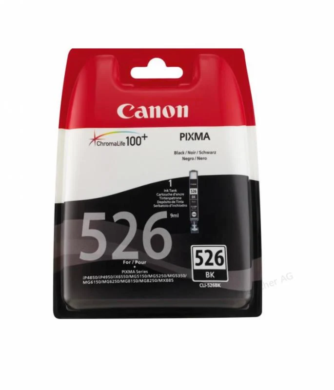Cartus Canon CLI-526BK, Black