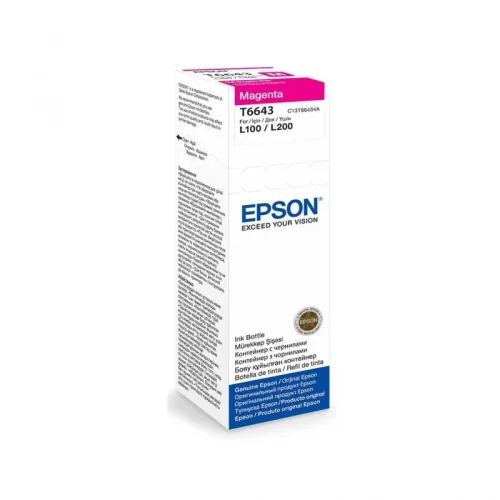 Cartus Epson T6643, Magenta Cartus Epson T6643, Magenta