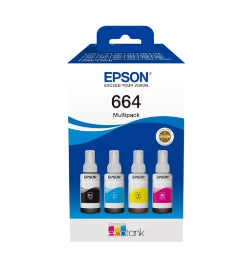 Cartus cerneala Epson T6646 BK+CMY Cartus Epson T6646, Black, Cyan, Magenta, Yellow