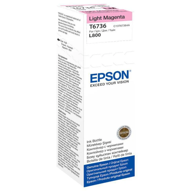 Cartus cerneala Epson T6736 Cartus Epson T6736, Light Magenta