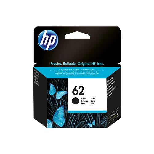 Cartus cerneala HP C2P04AE, Nr Cartus HP 62, Black