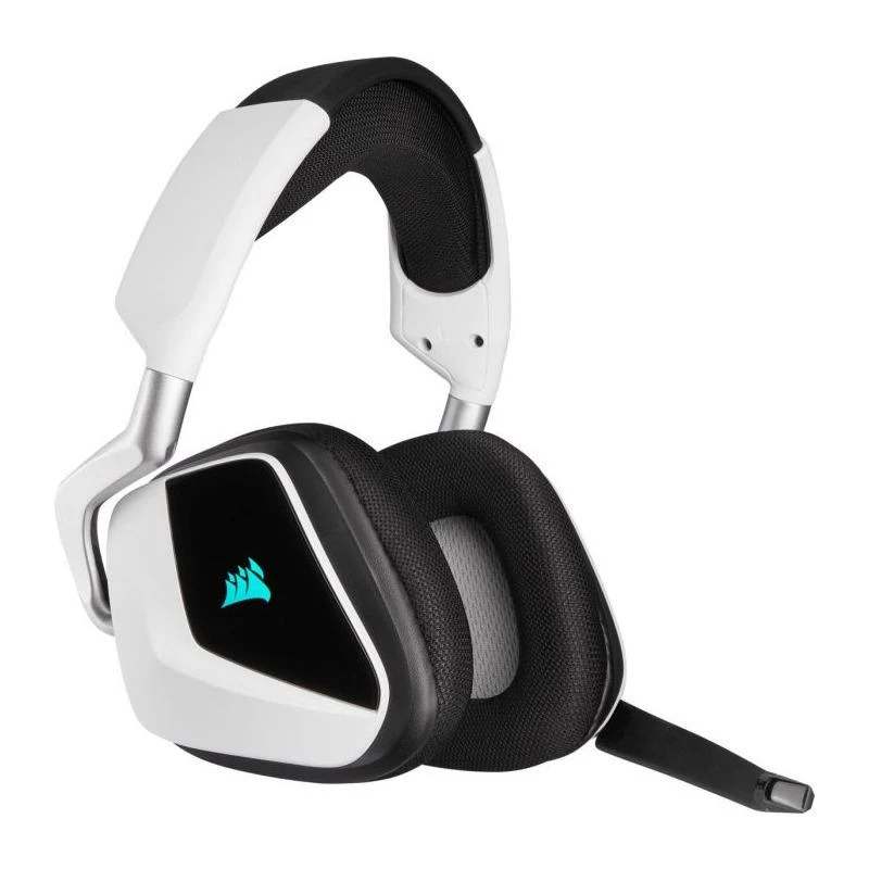 Casti Gaming Head-band Corsair VOID RGB ELITE, Wireless, Alb Casti Gaming Head-band Corsair VOID RGB ELITE, Wireless, Alb