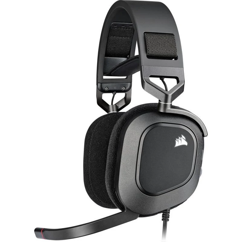 Casti Gaming Head-band Corsair HS80 RGB USB, Wired, Negru