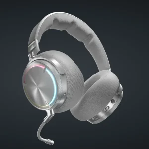 Casti Gaming Head-band Corsair VIRTUOSO MAX WIRELESS, Wireless, noise-canceling, Argintiu