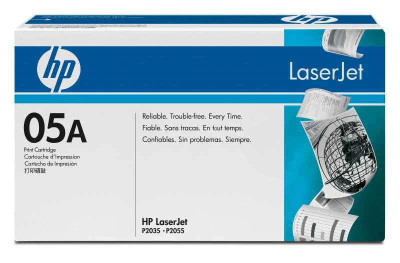 Toner HP CE505 A Toner HP 05a, Black