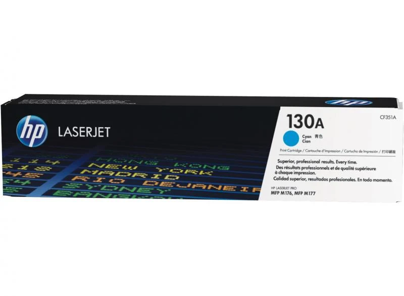 Toner HP CF351 A Toner HP 130a, Cyan