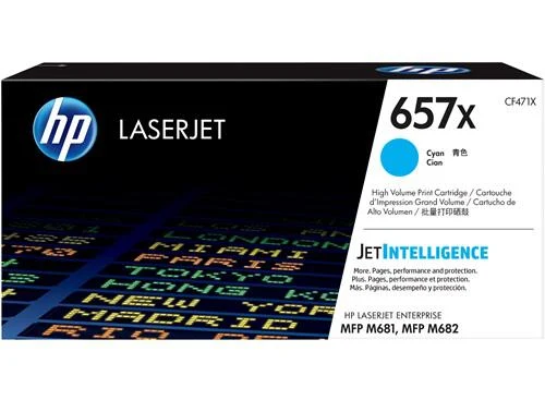 Toner HP CF471X Toner HP 657x, Cyan