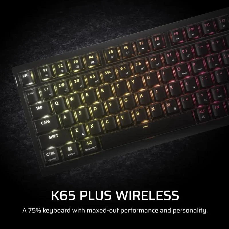 Tastatura Mecanica Gaming CORSAIR K65, USB, negru