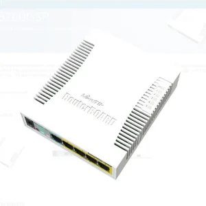 MIKROTIK SMALL SOHO SWITCH RB260GSP CSS106-1G-4P-1S, 5 X GIGABIT POE, Dimensiuni: 113x139x28mm, Sistem operare: MikroTik SwOS, 128Kb Flash, Consum maxim: 53W, Porturi POE:2-5, Passive POE, 5 x 10/100/1000, 1 x SFP.