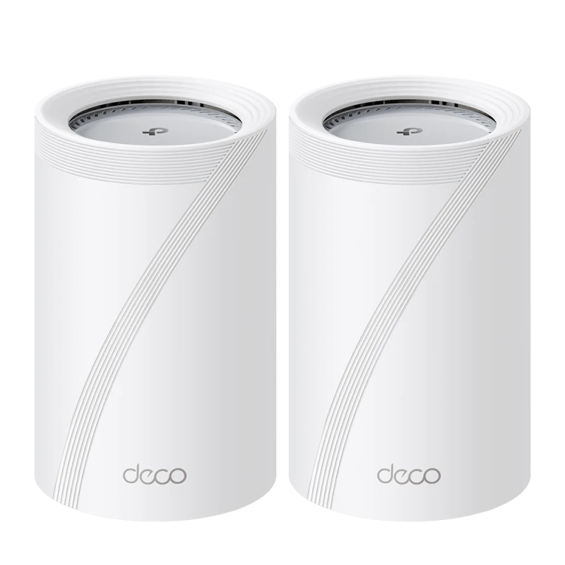 Router wireless TP-LINK Deco BE65 Pro (2-pack), WIFI 7, Mesh, Tri-Band