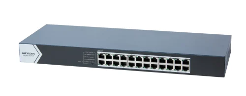 24-Port Gigabit Switch Hikvision DS-3E0524-E(C) 24 × 10/100/1000 Mbps RJ45 Port Easy Plug-and-Play Installation Rack-Mounting Rugged Metal Case 24-Port Gigabit Switch Hikvision DS-3E0524-E(C) 24 × 10/100/1000 Mbps RJ45 Port Easy Plug-and-Play Installation Rack-Mounting Rugged Metal Case