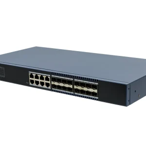 24 Port Aggregation Switch Hikvision DS-3E1524-SI-16F8T 8 x gigabit RJ45 port,16 x gigabit fiber optical port Support DHCP snooping Support 802.1Q VLAN Support ACL list Support STP/ERPS loop prevention, storm control Support ARP Anti-Spoofing Support SNMP, QoS 6 kV Surge Protection 24 Port Aggregation Switch Hikvision DS-3E1524-SI-16F8T 8 x gigabit RJ45 port,16 x gigabit fiber optical port Support DHCP snooping Support 802.1Q VLAN Support ACL list Support STP/ERPS loop prevention, storm control Support ARP Anti-Spoofing Support SNMP, QoS 6 kV Surge Protection