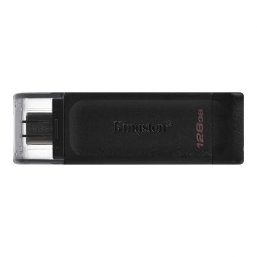 Memorie USB Kingston DataTraveler 70 128GB, USB 3.2, Negru