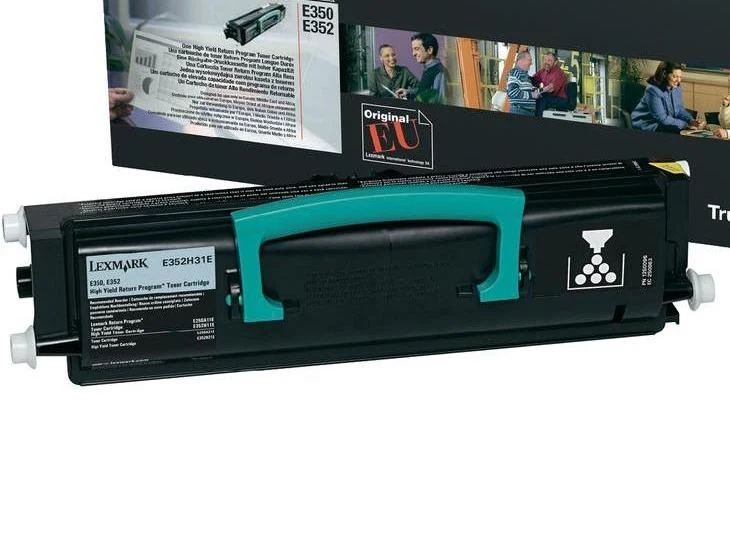 Toner Lexmark E35x, Black