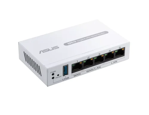ASUS WIRED ROUTER 4 PORT EBG15, sTANDARDE RETEA: Bluetooth® 3.0, Bluetooth® 3.2, IEEE 802.1p, IEEE 802.1q, IEEE 802.3, IEEE 802.3ab, IEEE 802.3i, IEEE 802.3u, IEEE 802.3x, IPv4, IPv6, 1 X antena bluetooth interna, Procesor: 1.8GHz Dual-core ARMv8, Memorie: 256 MB Flash, 512 MB RAM, Interfata: 1 x