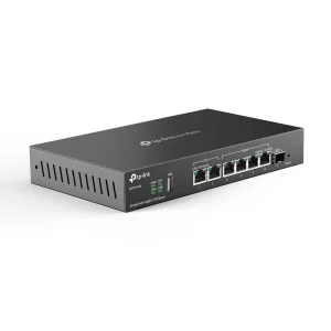 "Omada Multi-Gigabit VPN Router PORT: 1× 2.5G RJ45 WAN Port, 1× 2.5G RJ45 WAN/LAN Port, 1× Gigabit SFP WAN/LAN Port, 4× Gigabit RJ45 WAN/LAN Ports, 1× USB 2.0 port FEATURE: Integration with Omada SDN Controller, Support SSL VPN, OpenVPN and IPsec/ PPTP/ L2TP/ L2TP over IPSec VPN, 500000 Concurrent