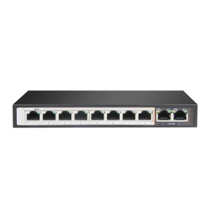 Extralink PERSES PoE Switch 8x Gigabit PoE/PoE+ 2x RJ45 Uplink Gigabit 96 W
