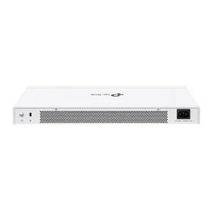 Switch TP-Link cu 48 de porturi, 48× 10/100/1000 Mbps RJ45 Ports (Auto- Negotiation/Auto MDI/MDIX), 4× Gigabit SFP Slots, capacitate switch 104 Gbps, dimensiuni 17.3×8.7×1.7 in (440×220×44 mm)