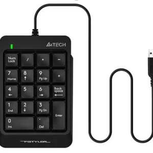 Tastatura A4Tech Fstyler FK13P, USB, Negru