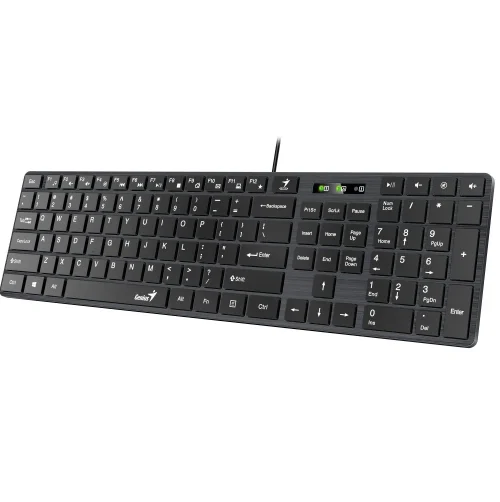 Tastatura Genius SlimStar 126, USB, Negru Tastatura Genius SlimStar 126, USB, Negru