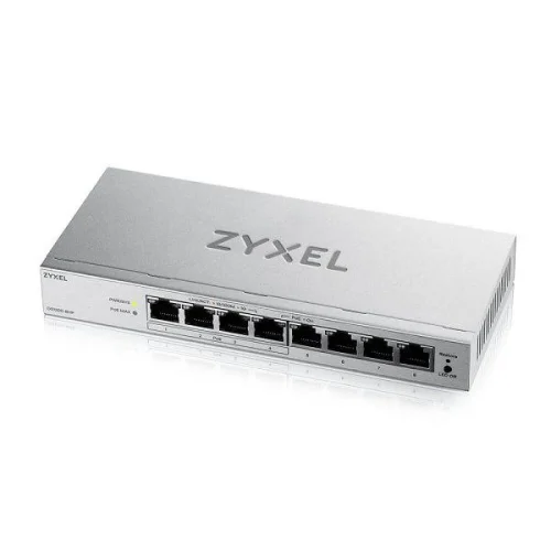 ZYXEL GS1200-8HPV3 8P 8-Port Gigabit PoE Web-Managed Switch ZYXEL GS1200-8HPV3 8P 8-Port Gigabit PoE Web-Managed Switch