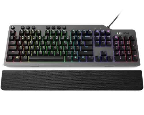 Tastatura Mecanica Gaming Lenovo Legion K500, RGB, USB, Gri