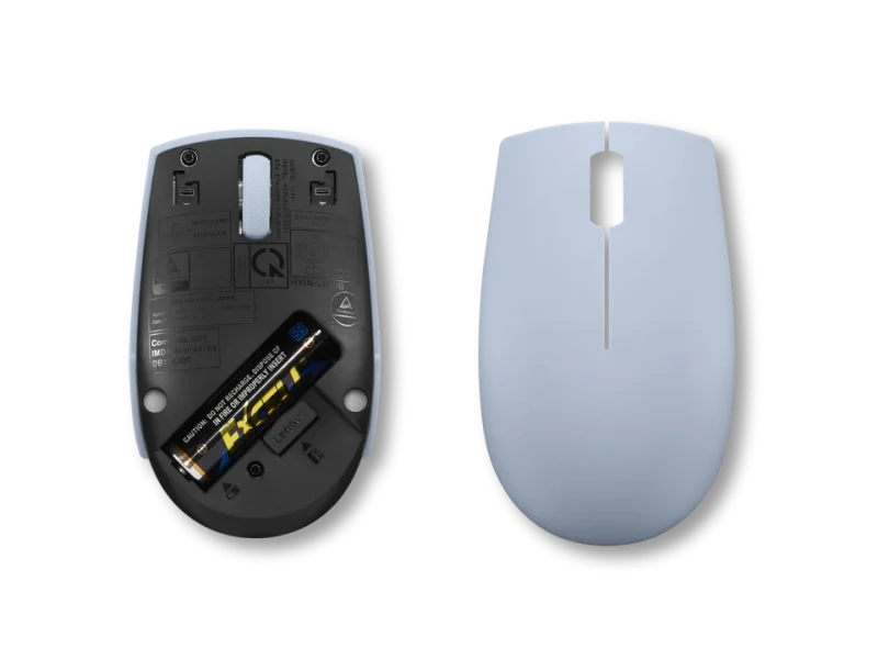Mouse Wireless LENOVO 300, 1000 dpi, Albastru