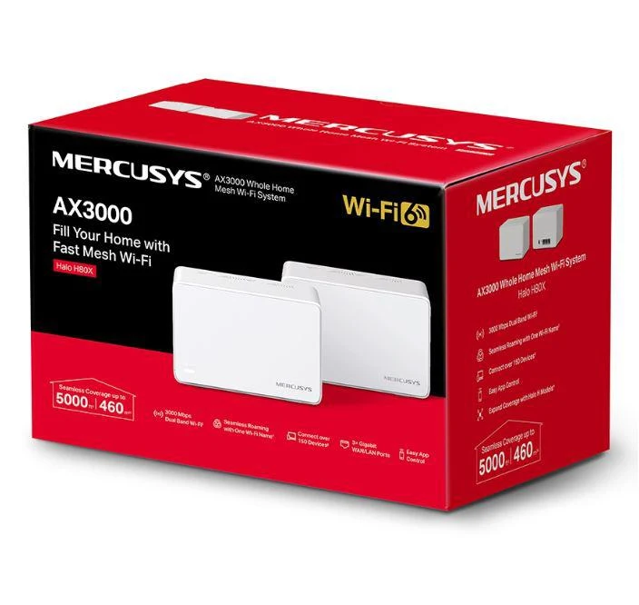 Router wireless MERCUSYS HALO H80X, WIFI 6, Mesh, Dual Band