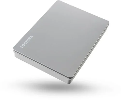 Hard disk extern Toshiba Canvio Flex 1 TB, 2.5 inch, USB 3.2 Silver