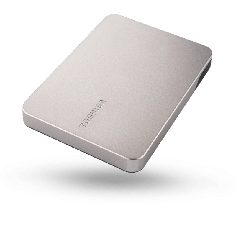 HDD extern TOSHIBA Canvio Flex, 4 TB, USB 3.x Gen 1, Argintiu