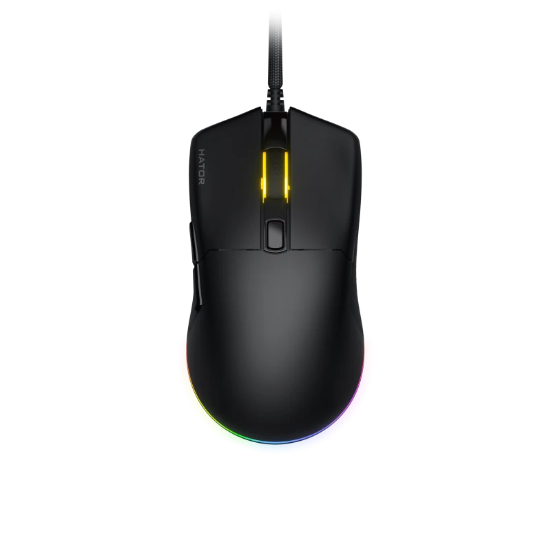Mouse Gaming Hator Pulsar 3, 12000 dpi, negru Mouse Gaming Hator Pulsar 3, 12000 dpi, negru
