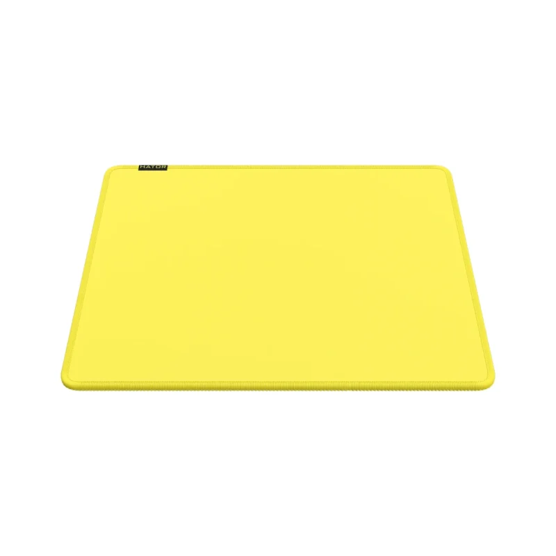 Mousepad Gaming HATOR Tonn EVO M, 360 x 300 mm, Galben