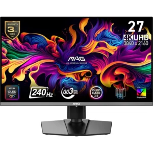 Monitor MSI 26.5" MAG 272UP QD-OLED X24