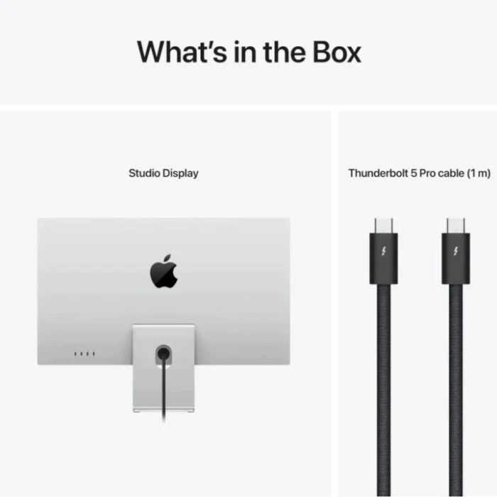 Apple Studio Display - 27" Retina 5K - Nano-Texture Glass with Tilt and Height