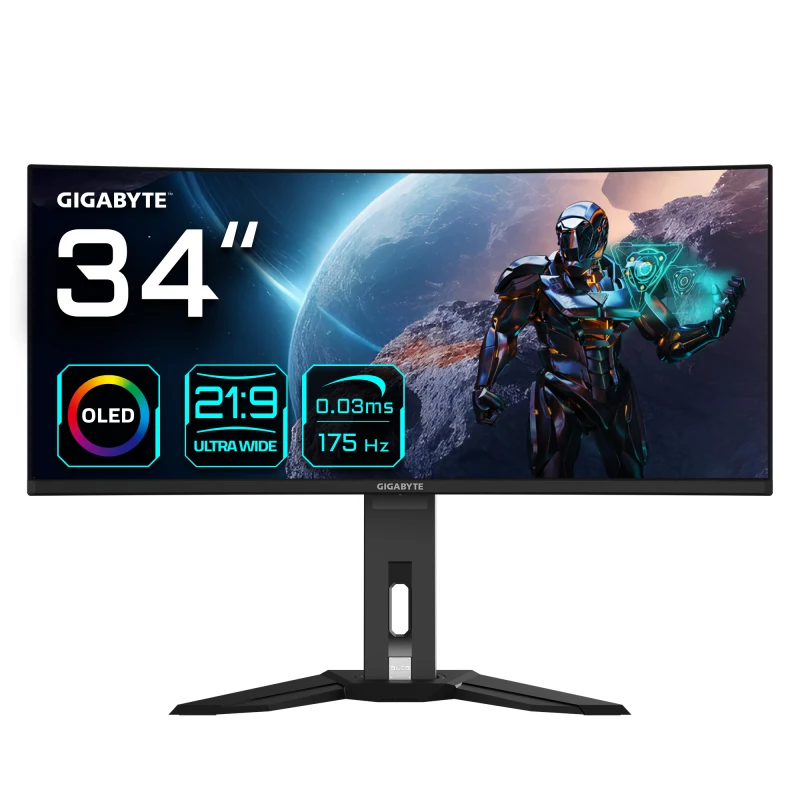 Gigabyte MO34WQC gaming monitor diagonala 34"